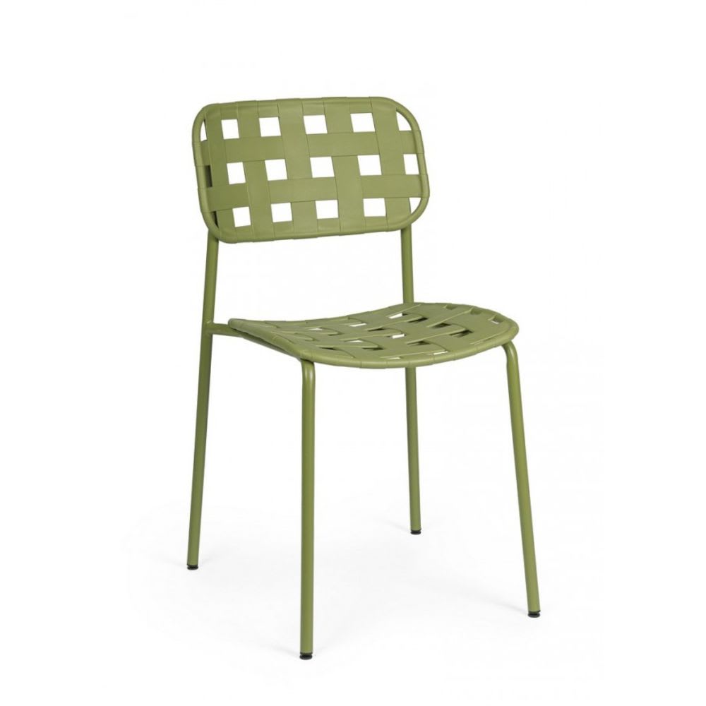 Ensemble de 4 chaises - vertes