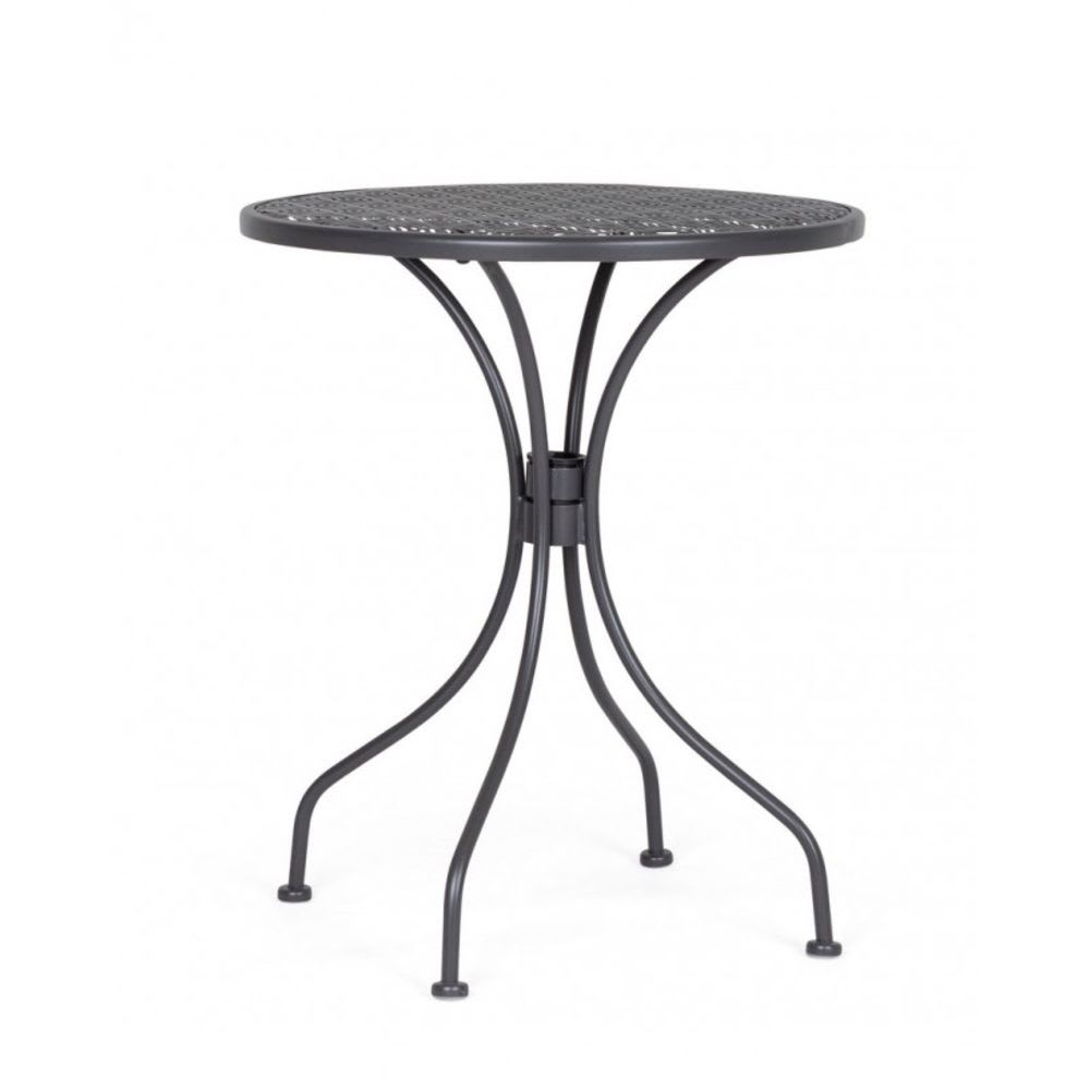 Table en acier anthracite