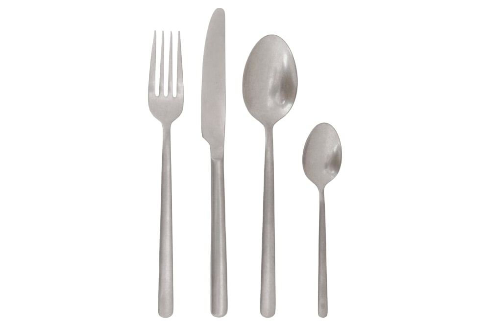 Ménagère 16 pièces en Acier inoxydable, argent
