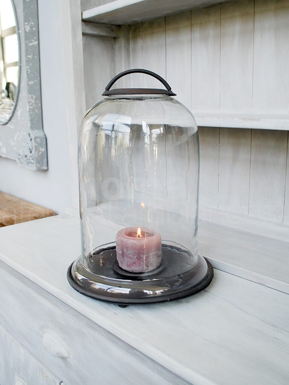 Grand photophore en verre transparent - Maisons du Monde