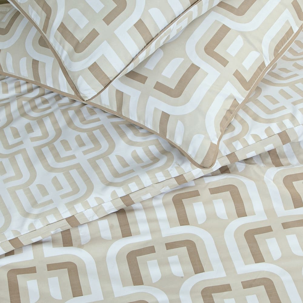 Parure de lit double rétro en microfibre lavée 260x240cm — vue 3