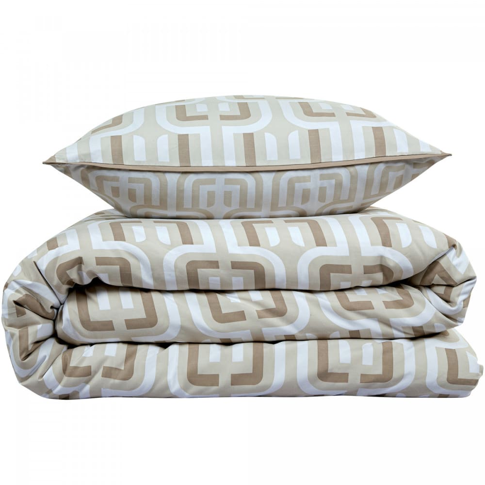 Parure de lit double rétro en microfibre lavée 260x240cm — vue 4
