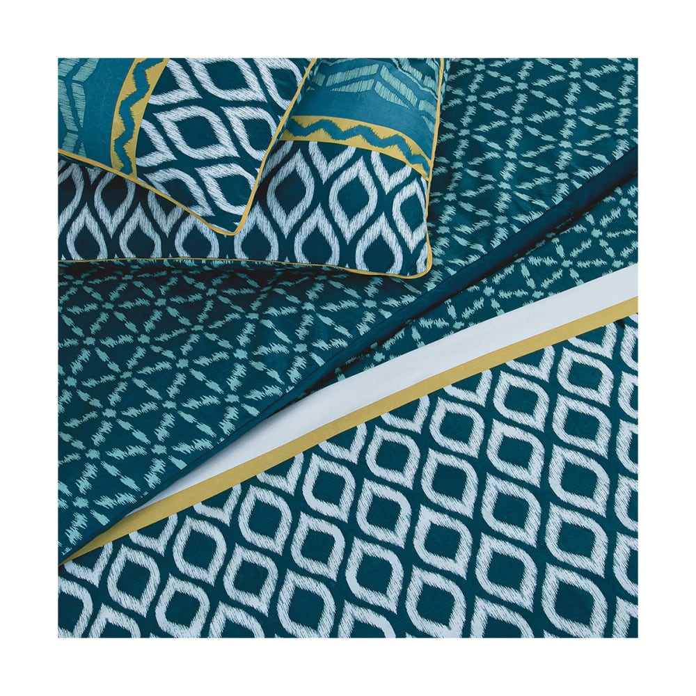 Parure de lit double ethnique en microfibre lavée 260x240cm — vue 3