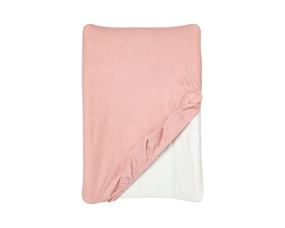Housse matelas à langer 50 x 70 - rose (Babycalin) - Image 1