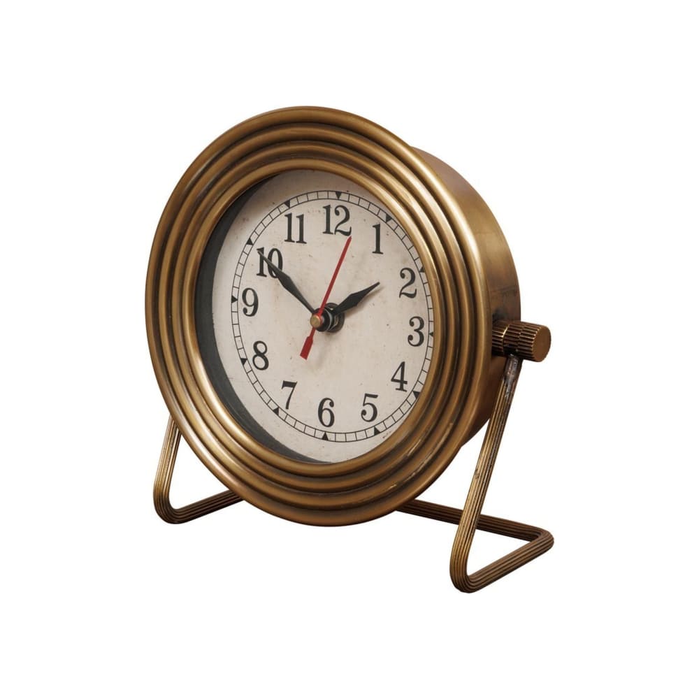 Horloge en métal or h18 — Beyit