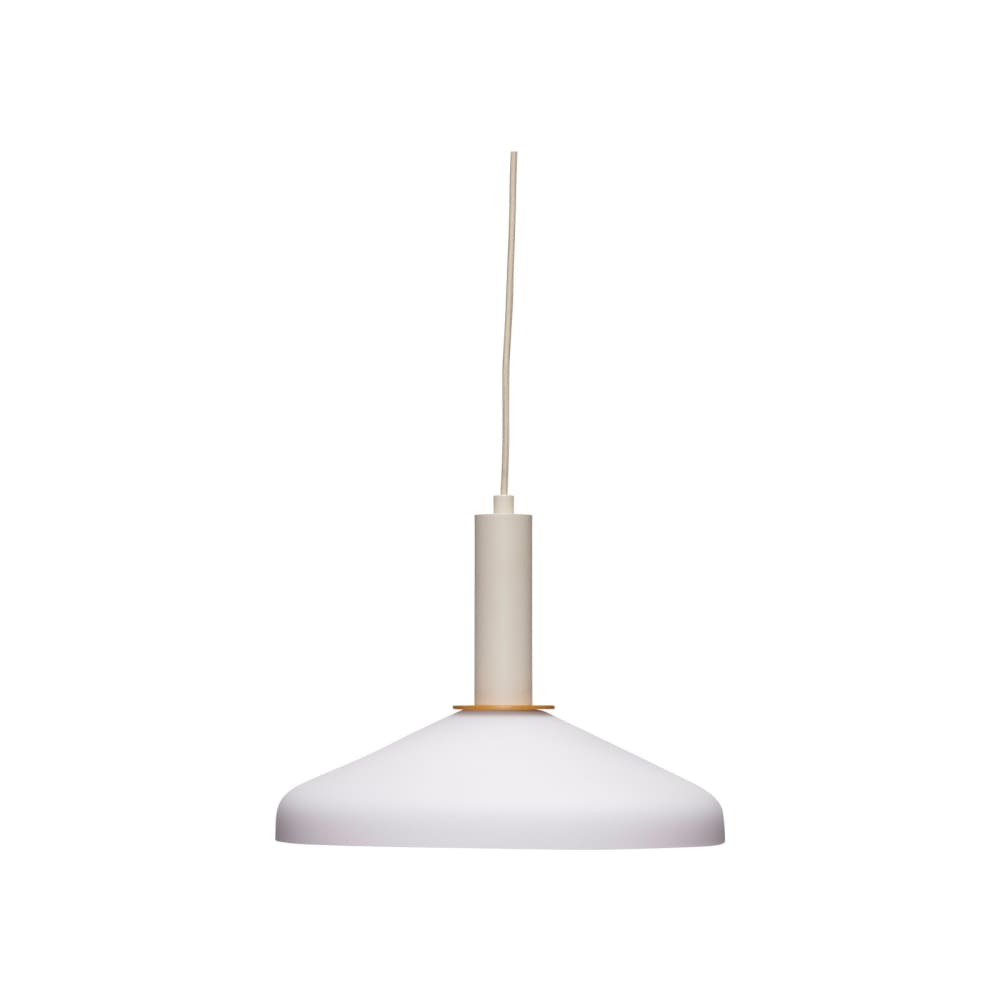 Suspension en verre blanc