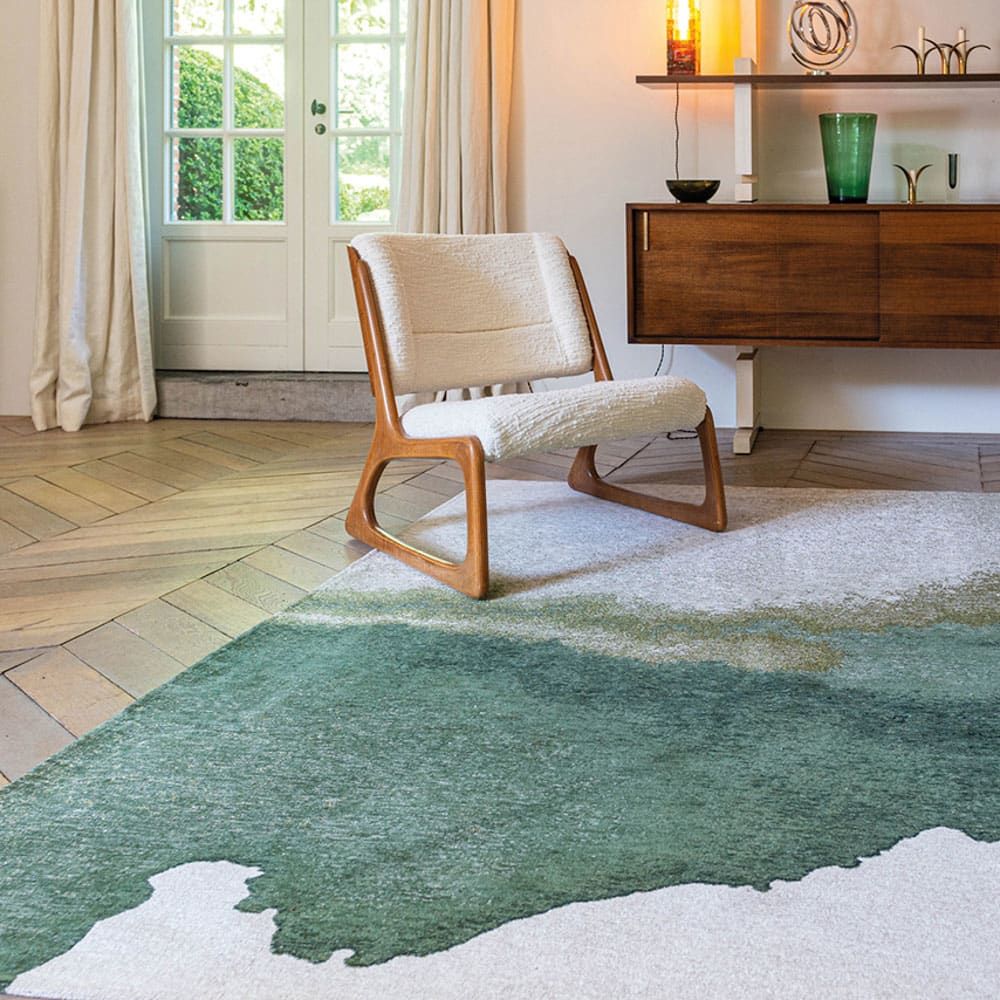 LAGOON - Teppich waschbar In-/Outdoor Grün 170x240 - Maisons Du
