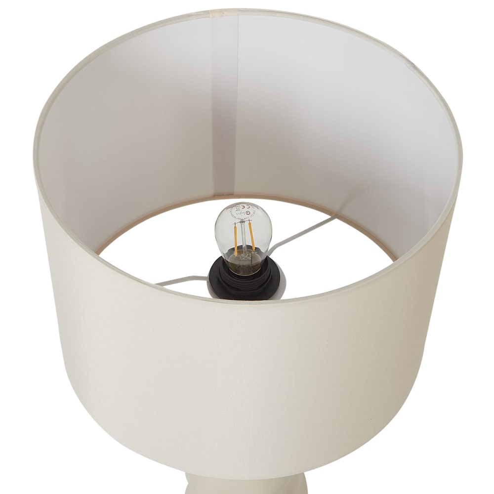 Lampe à poser céramique beige — vue 4