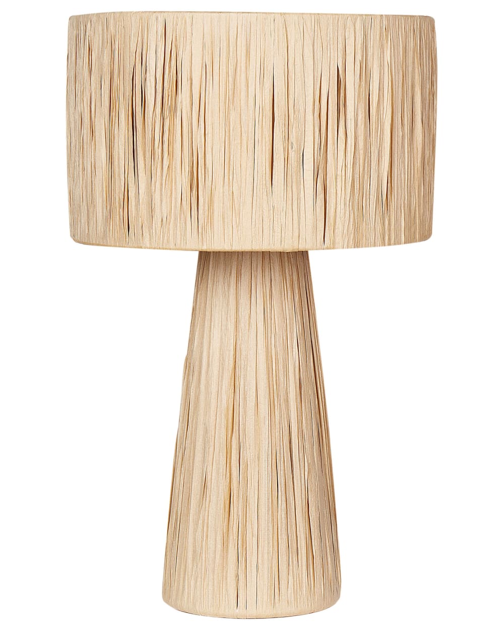 Lampe à poser osier