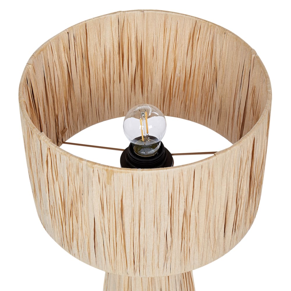 Lampe à poser osier naturel — vue 4
