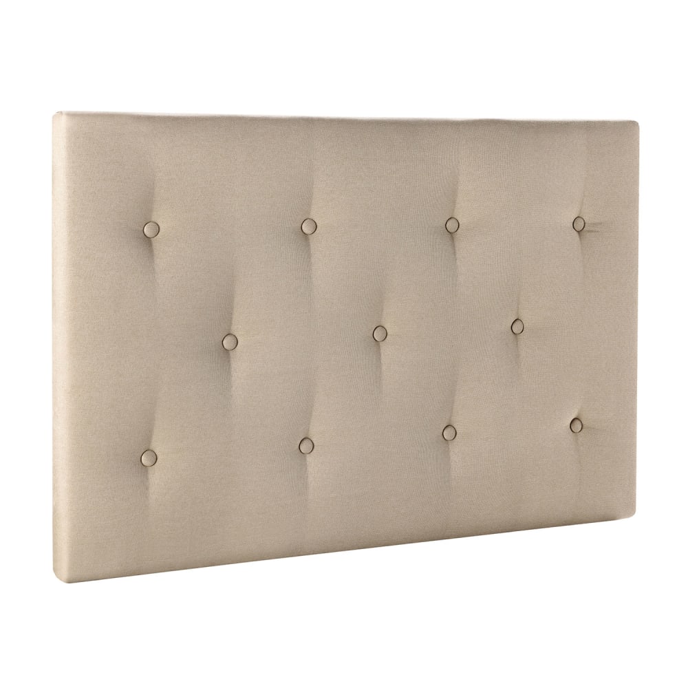 HOMN Kopfteil 90x60 cm Beige style modern Beige Pes - Polyester