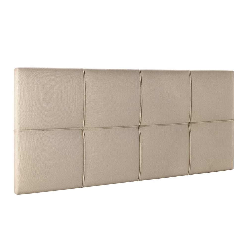 HOMN Kopfteil 160x60 cm Beige style modern Beige Pes - Polyester