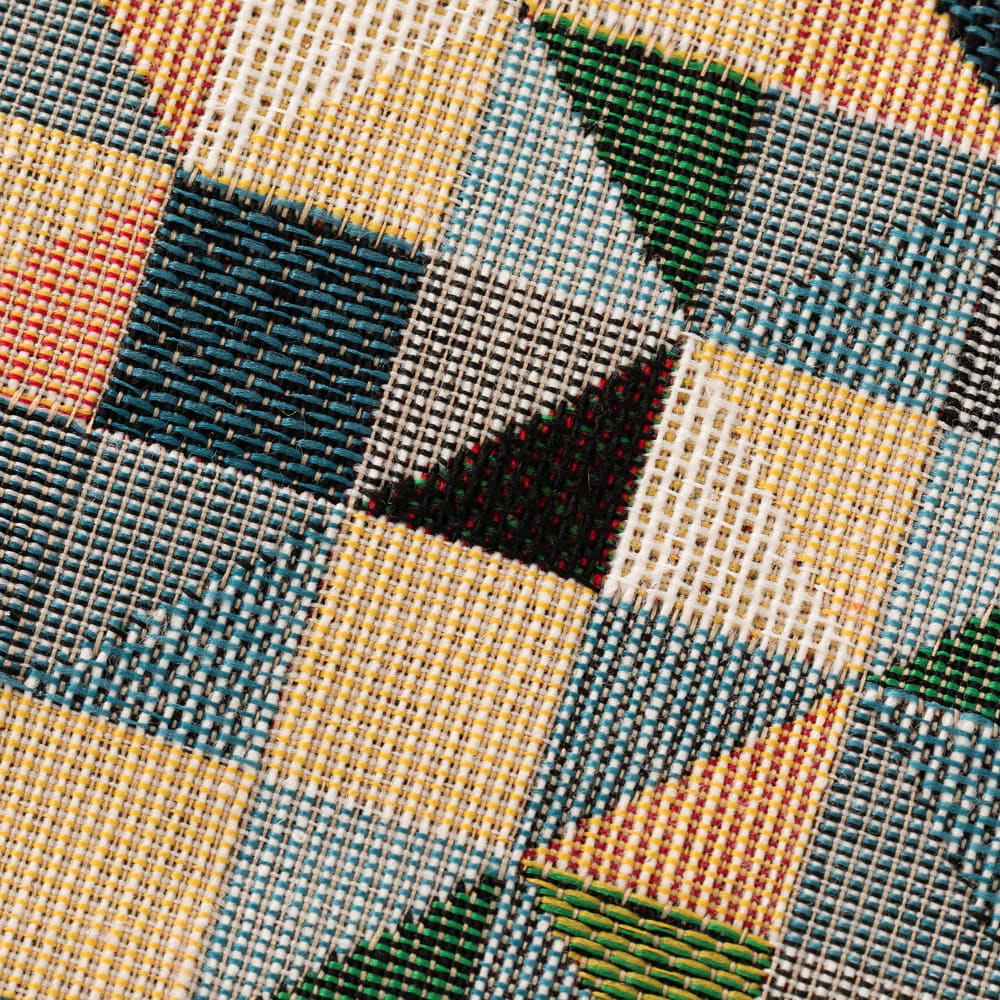 Lot de 2 housses de coussin coton 45x45 cm — vue 4