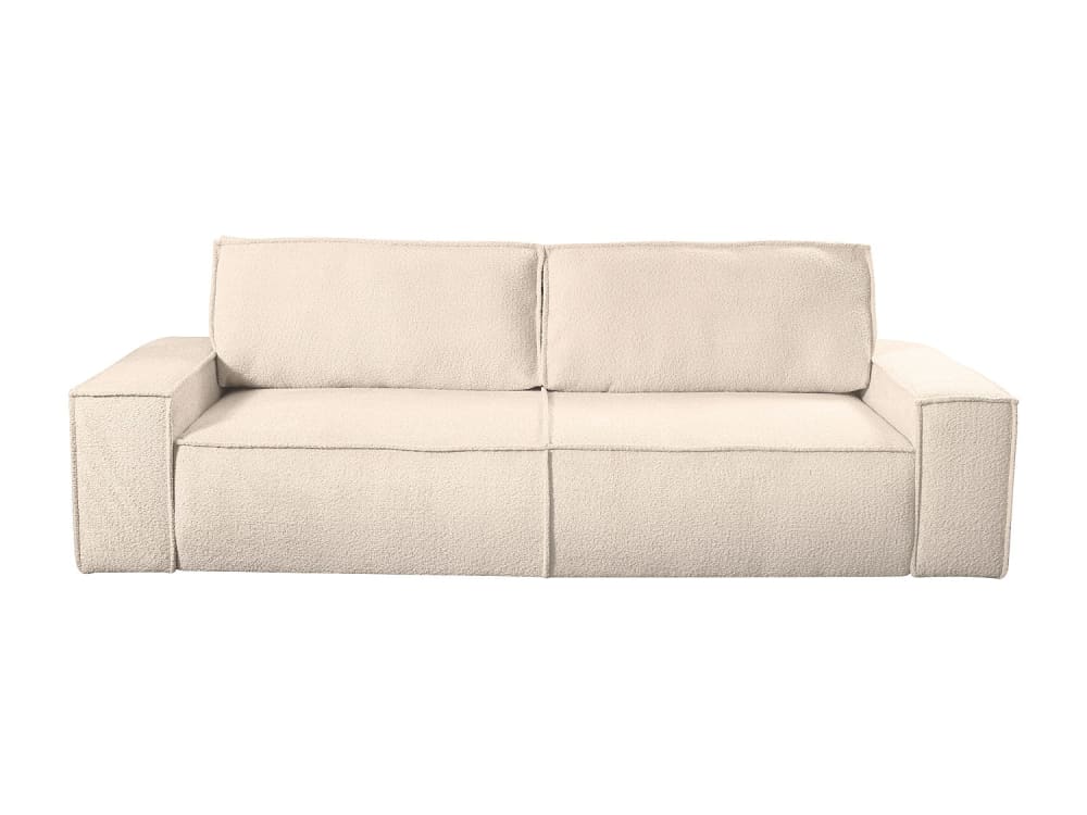 Canapé convertible  4 places beige