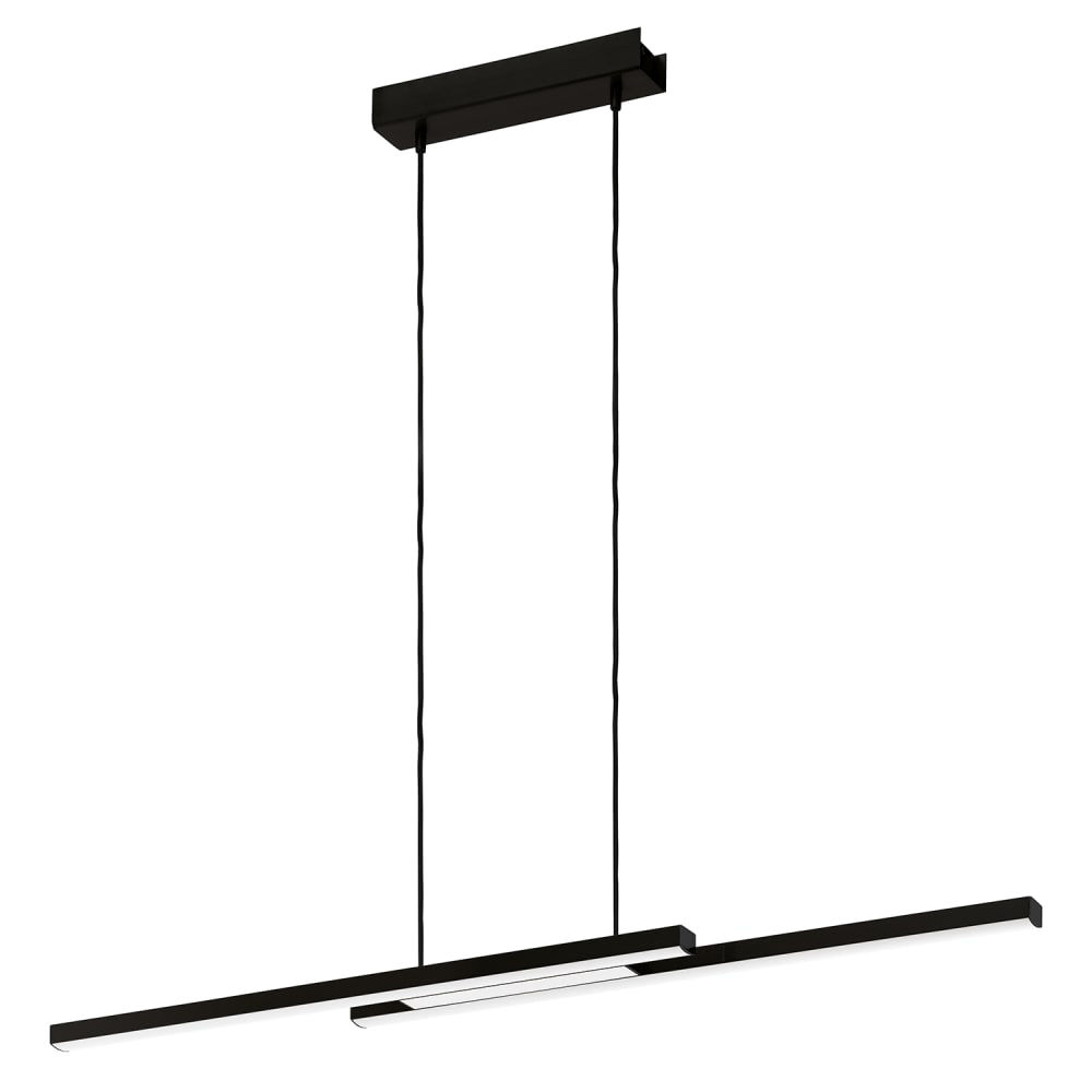 Suspension LED dimmable connecté noir