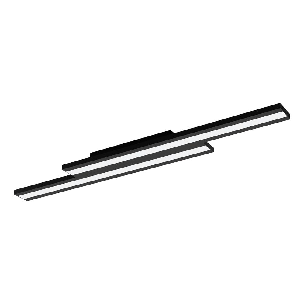 Plafonnier LED dimmable connecté  noir