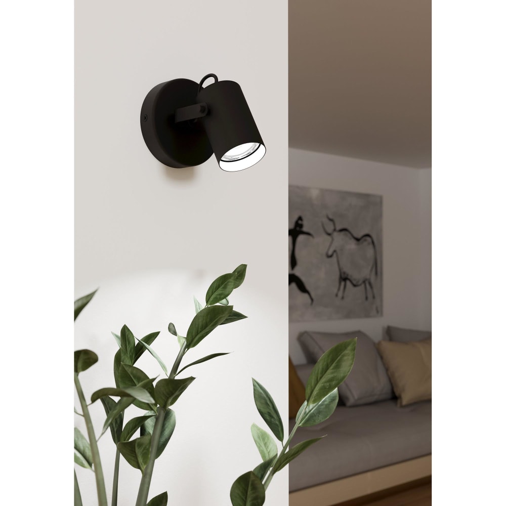 Spot mural noir — vue 3