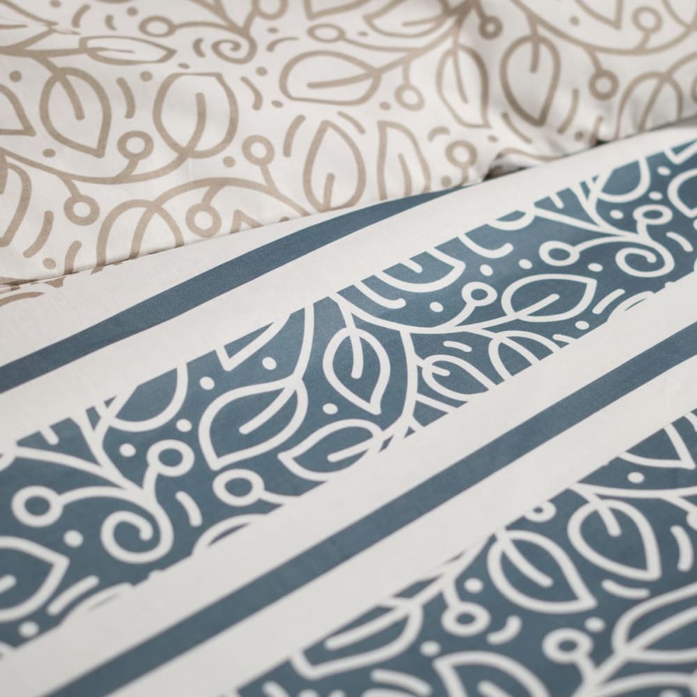 Bedrucktes Bettwäscheset Baumwolle 260x240cm - Maisons Du Monde