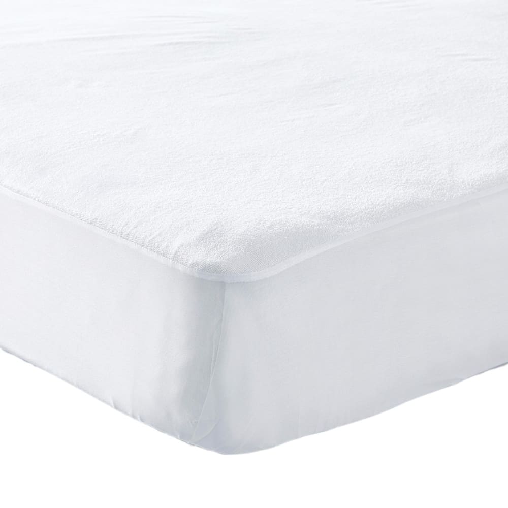 Protège matelas absorbant et anti acariens  160x200cm Blanc - Maisons du Monde