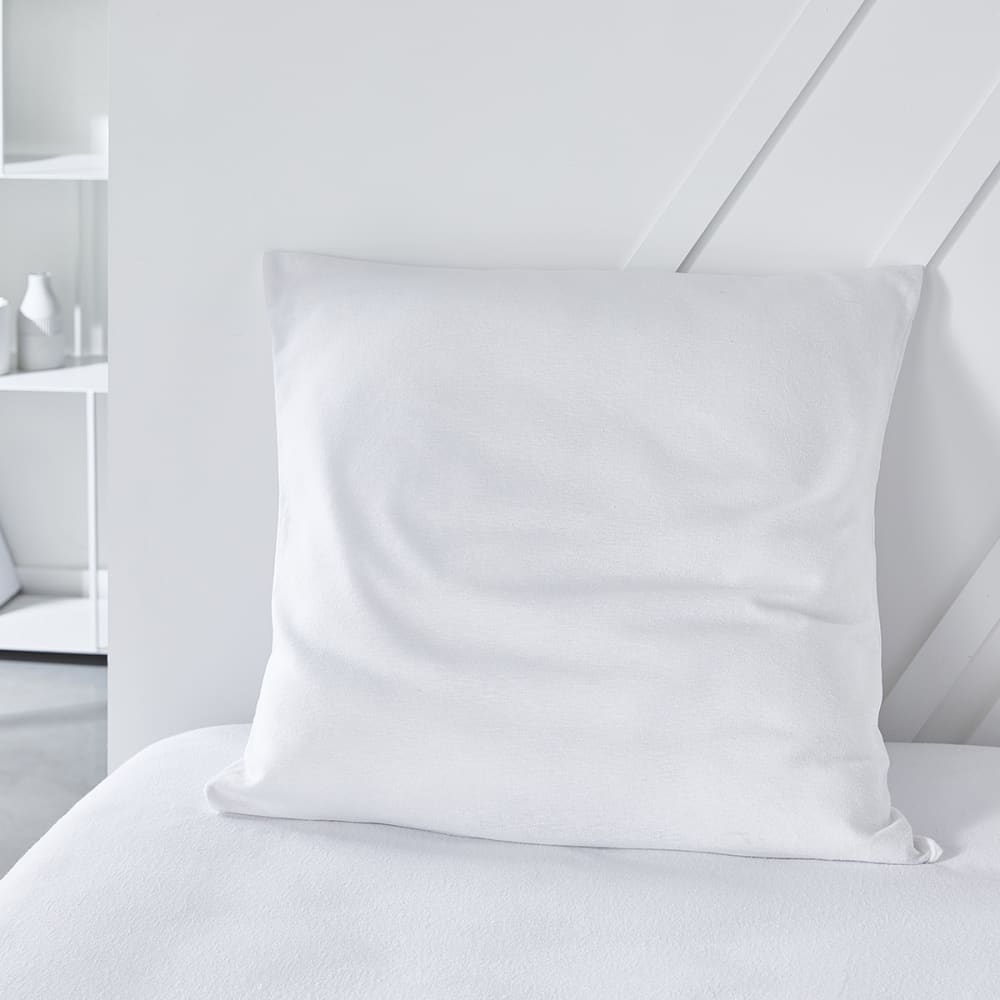 Protège oreiller absorbant anti acariens  60x60cm Blanc