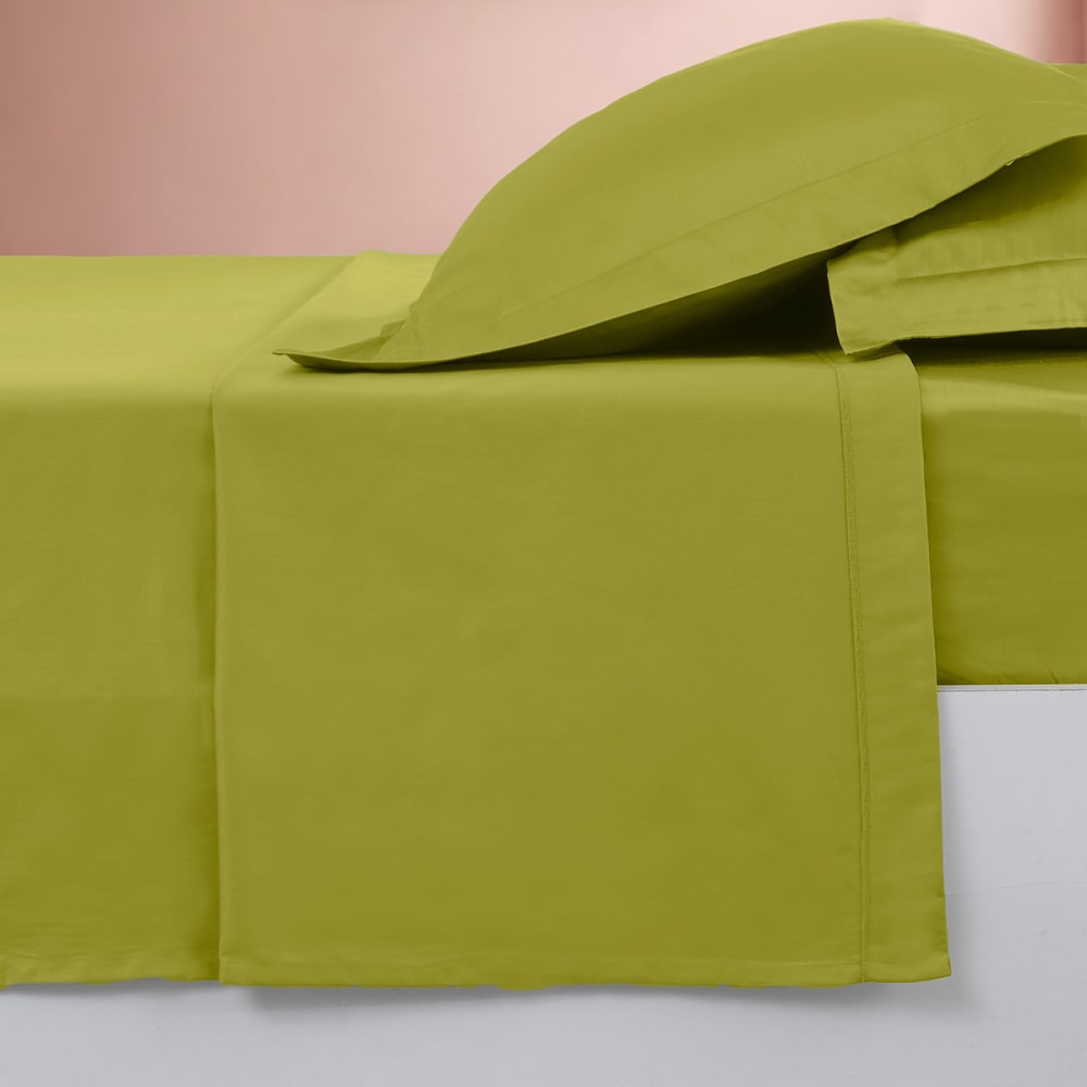 Ddrap plat en percale de coton citronelle 270x300 cm — vue 4