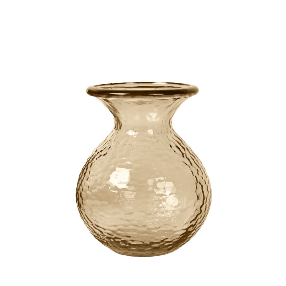 Vvase en verre recyclé h 19 cm mastic 19 cm — vue 3
