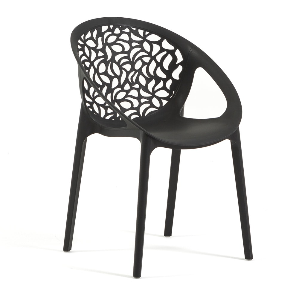 Lot de 4 chaises empilables