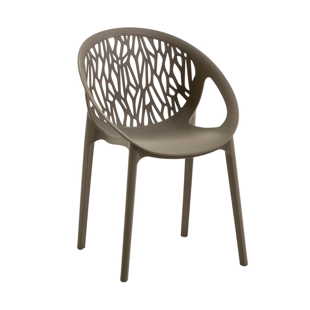 Lot de 4 chaises empilables