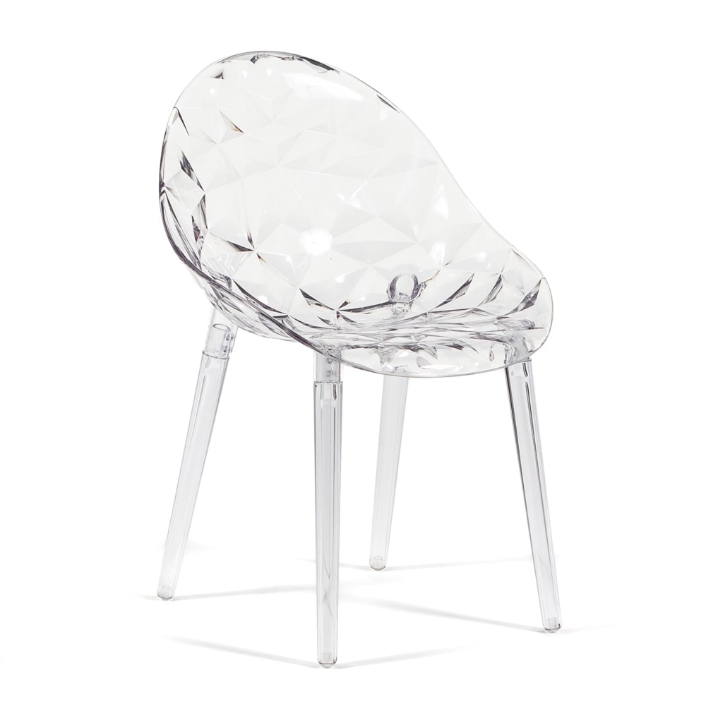 Lot de 2 chaises en polycarbonate