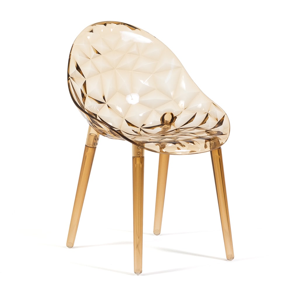 Lot de 2 chaises en polycarbonate