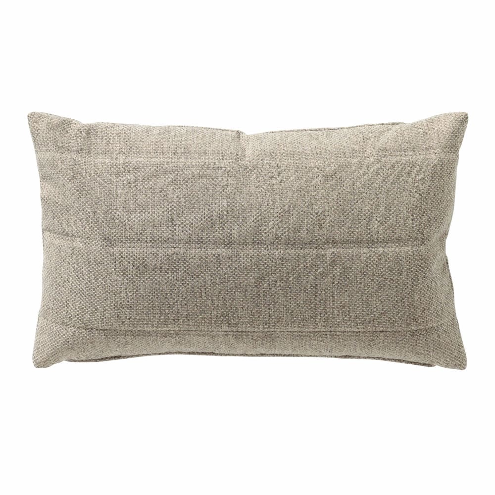 Housse de coussin d'extérieur beige 30x50 cm