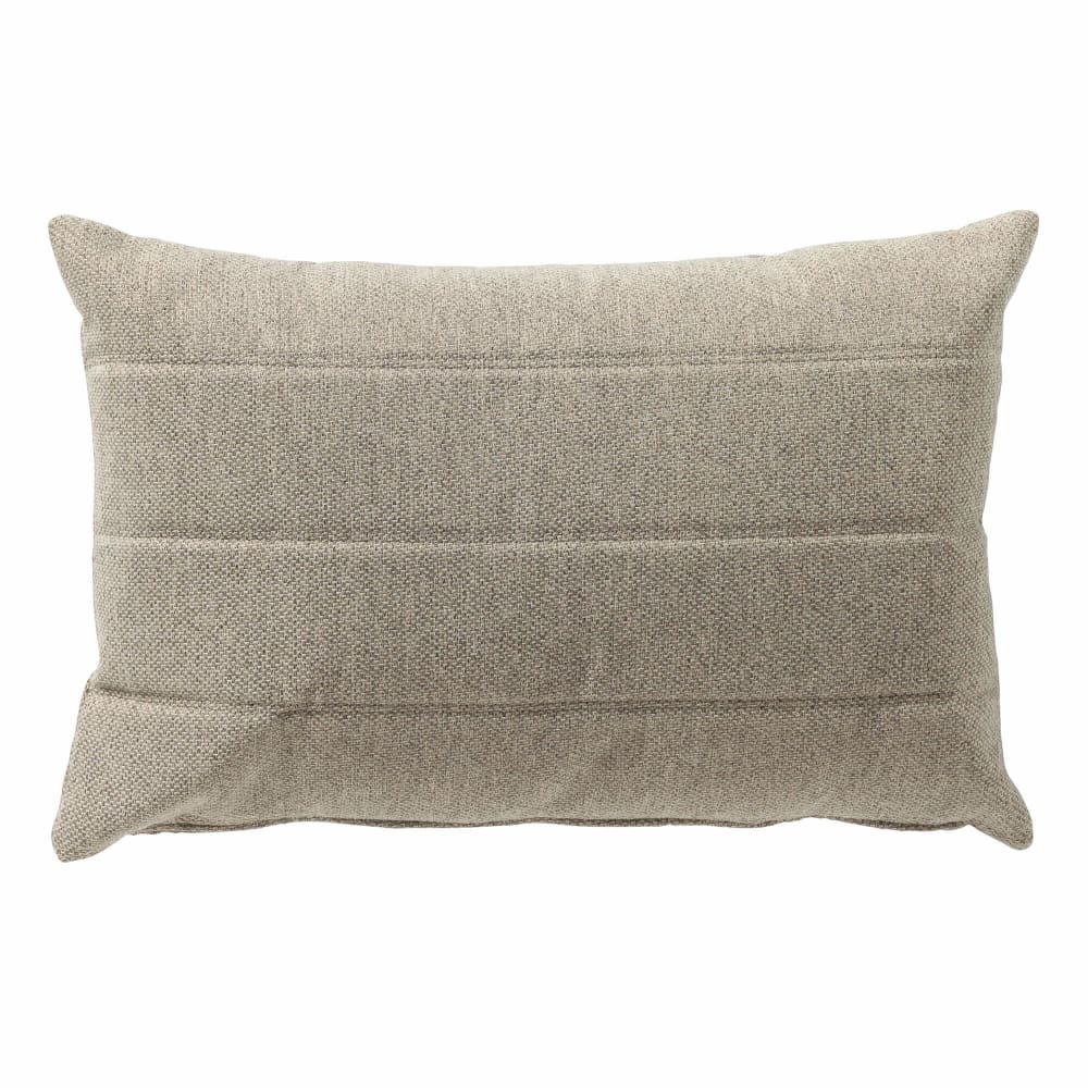 Housse de coussin d'extérieur beige 40x60 cm