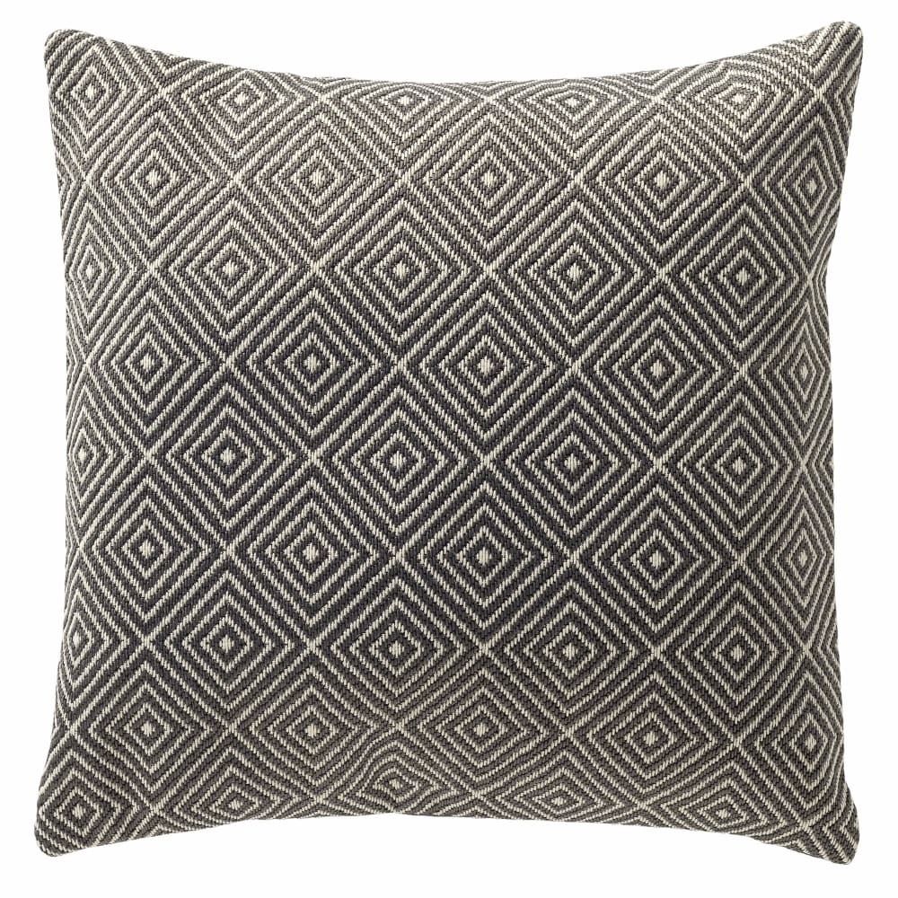 Housse de coussin d'extérieur gris 45x45 cm