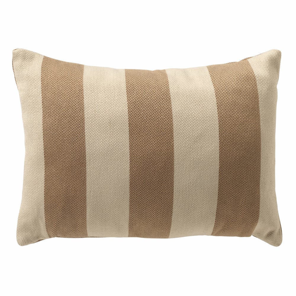 Housse de coussin d'extérieur Cyrus - Marron 40x60 cm