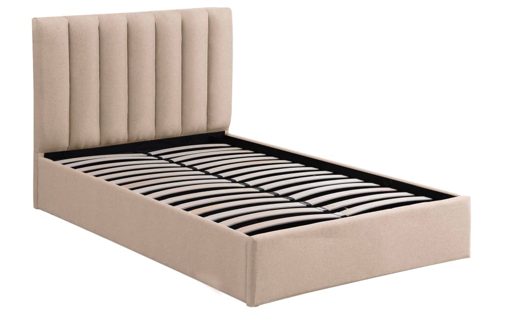 Lit coffre + sommier - 140cm