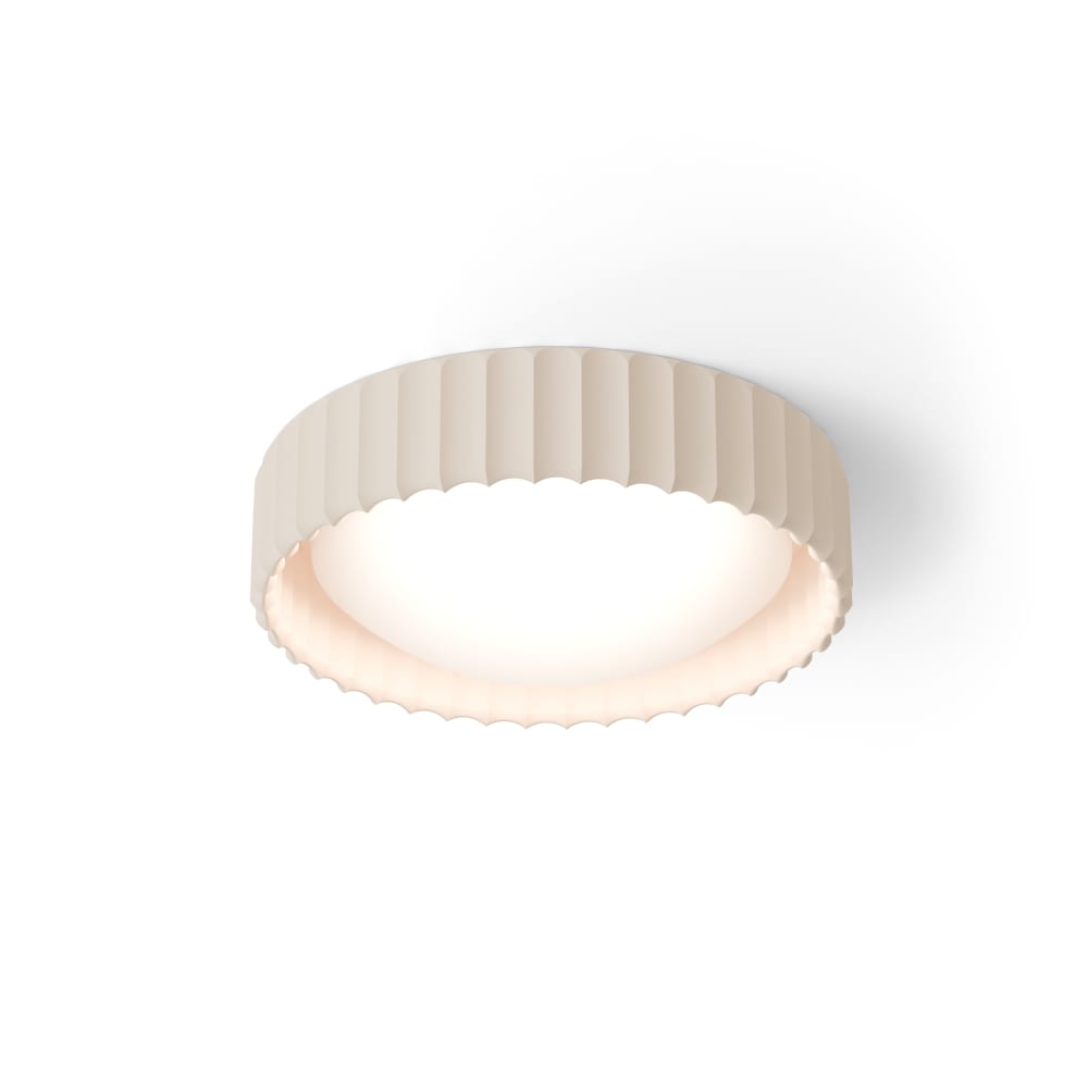 Plafonnier en plâtre beige Plafonnier LED