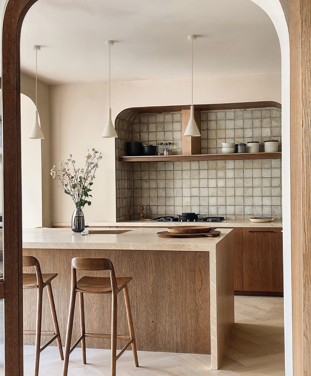 Deckenleuchte aus Gips, beige - Maisons Du Monde