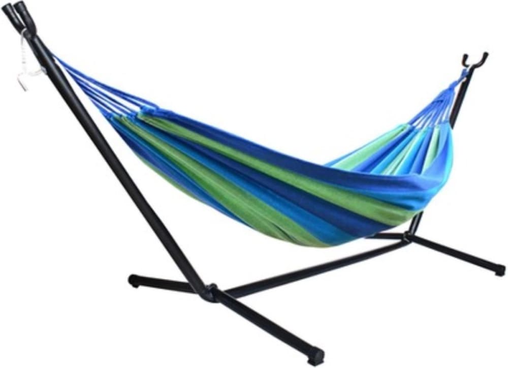 hamac de jardin 200x150cm avec cadre