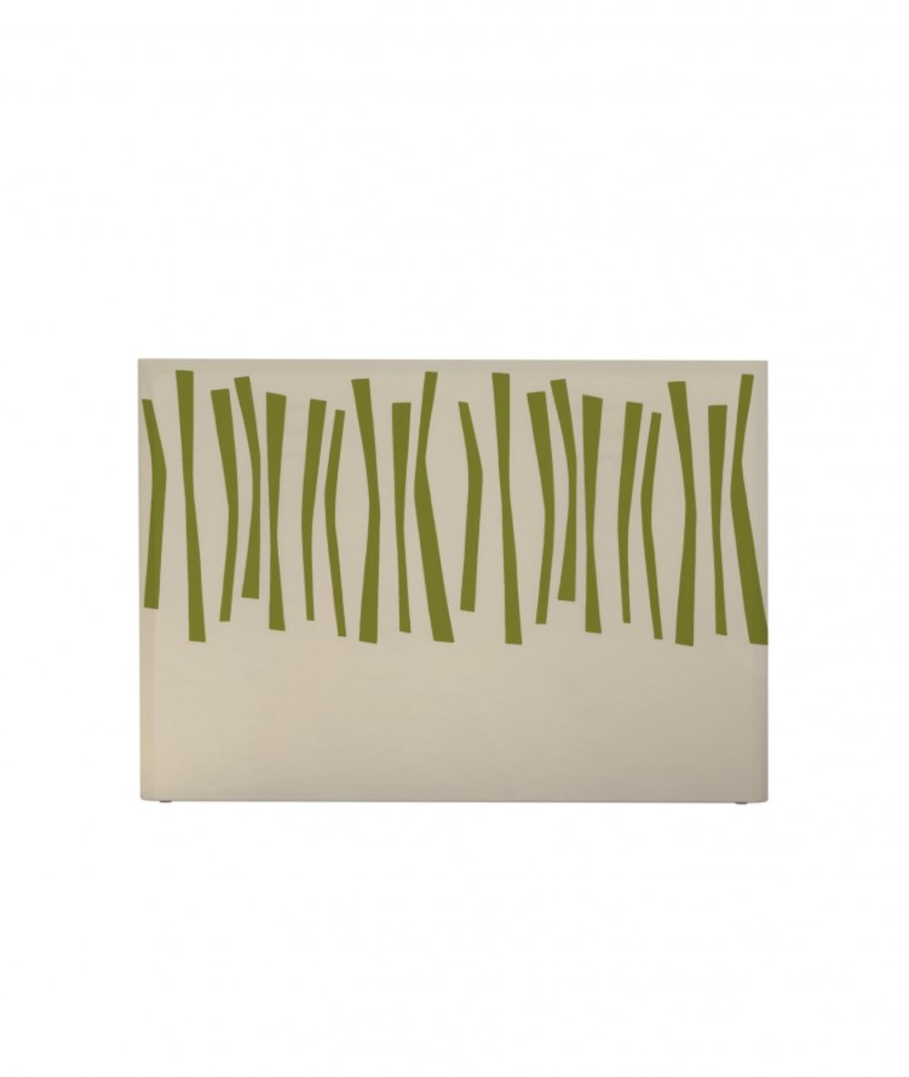 Tête de lit avec housse Vert 180 cm