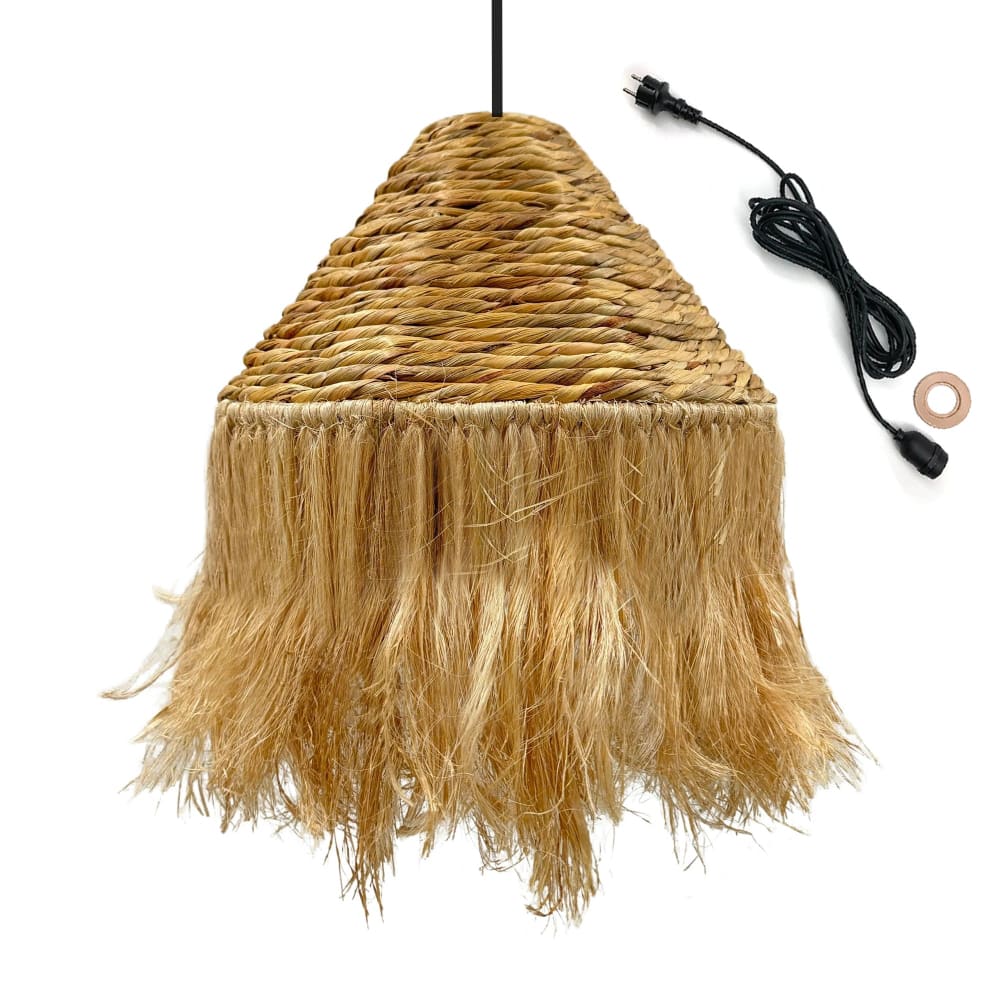 Suspension d'extérieur Fibre naturelle Marron D44 cm