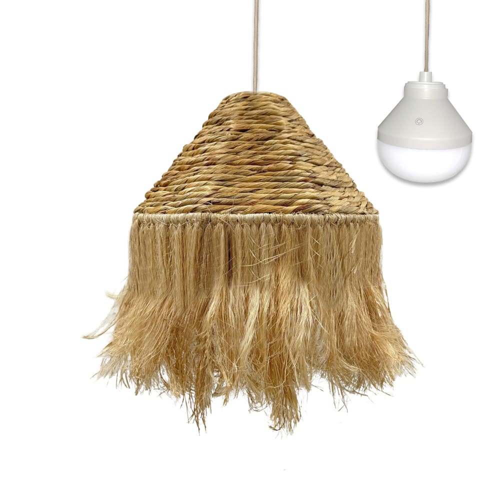 Suspension sans fil Jacinthe d'eau Beige d44 cm
