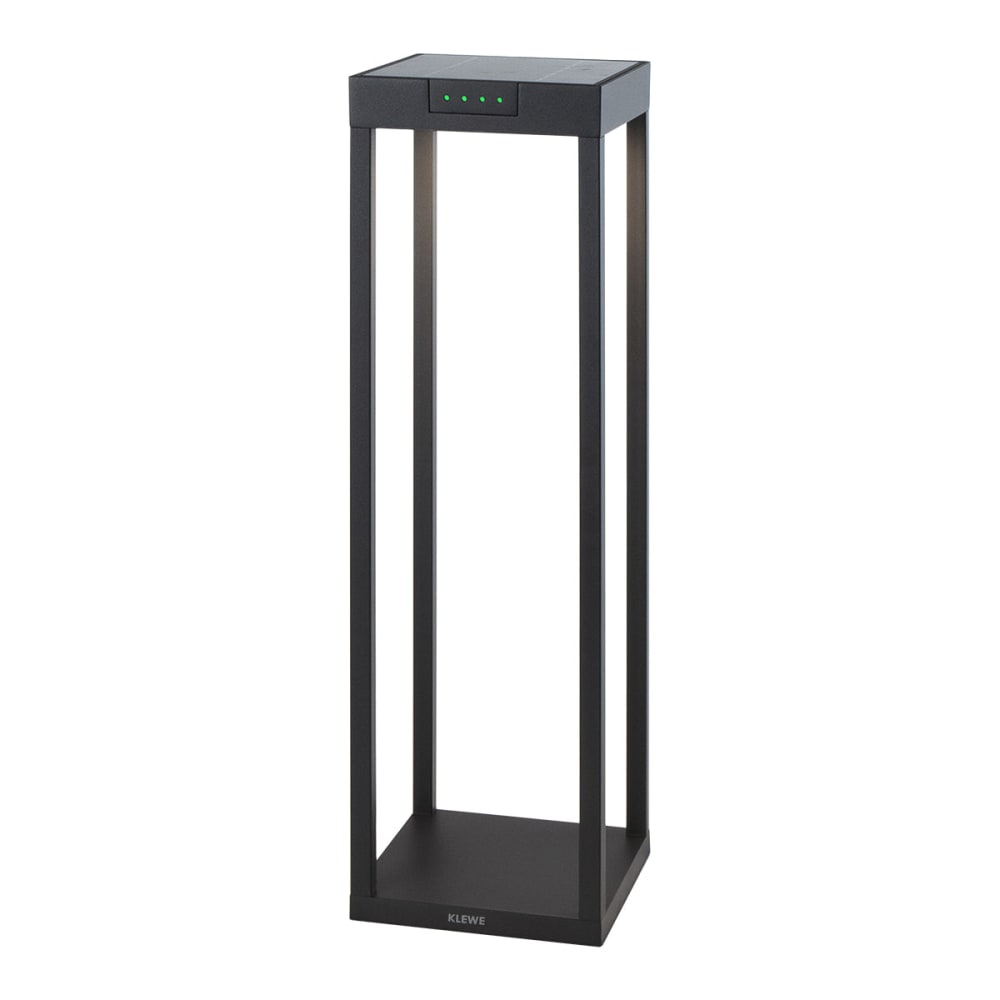 Borne solaire aluminium - h50cm