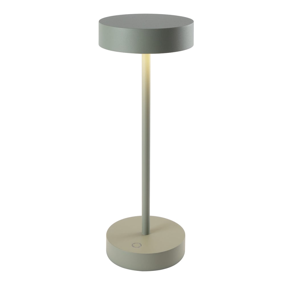 Lampe de table sans fil Aluminium Vert h33cm