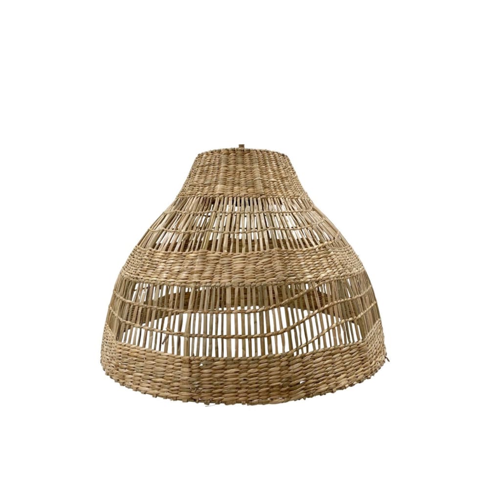 Abat-jour seul herbe marine beige h34cm