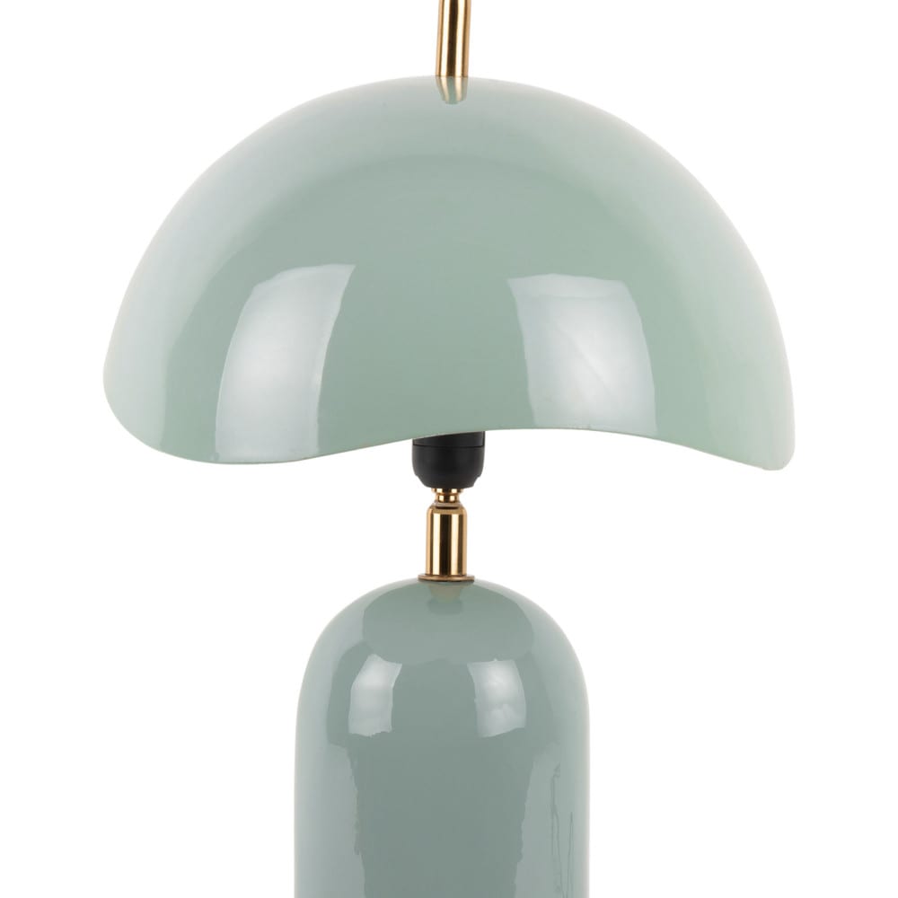 Lampe de table fer bleu brumeux ø25cm — vue 4