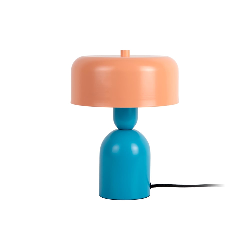 Lampe de Table fer bleu clair Ø19cm