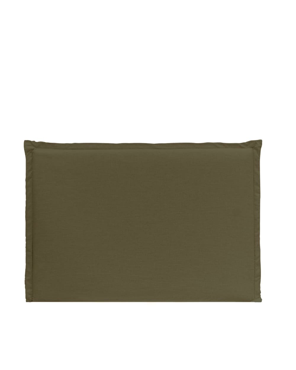 Decowood Abnehmbares Leinen-Kopfteil in Grün, 160 × 110 cm Grün Leinen