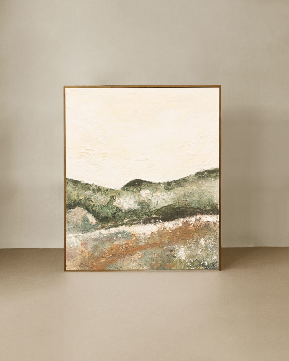 Peinture à l'huile décorative faite à la main sans cadre 100x150cm