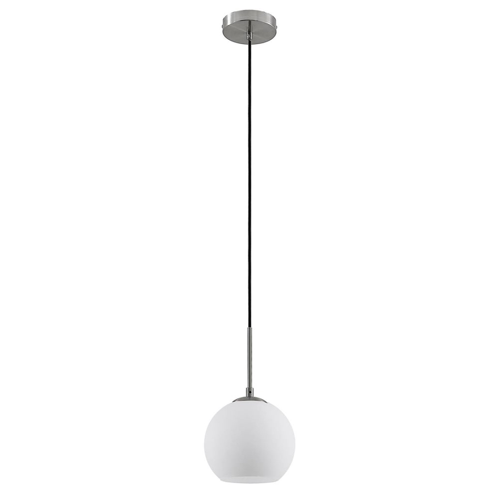 Lindby Pendelleuchte aus Glas, weiß style modern - Glas
