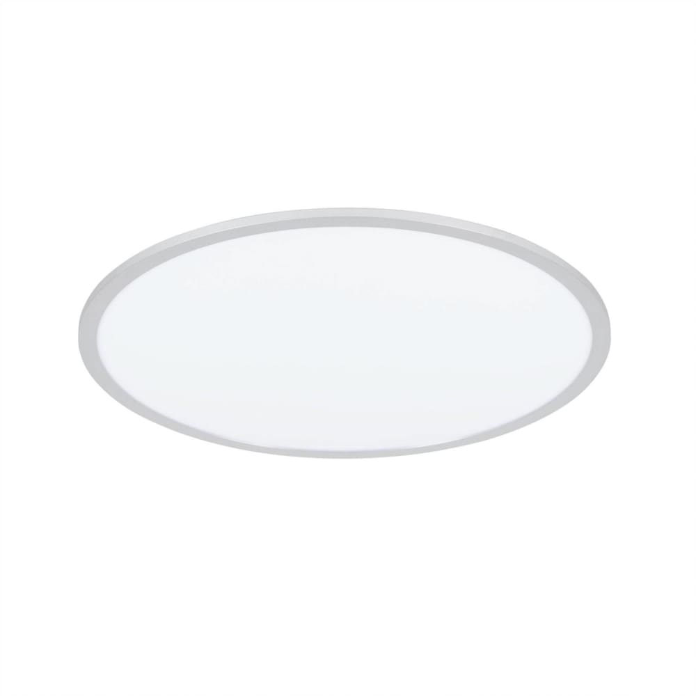 Lindby LED Deckenleuchte aus Kunststoff, grau style modern - Pvc - Polyvinlychlorid